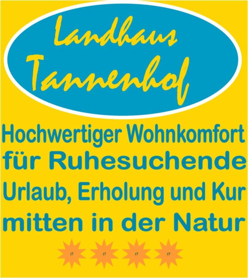 Ferienwohnungen Landhaus Tannenhof บิชอฟสกรุน ภายนอก รูปภาพ